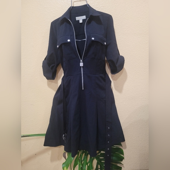 MICHAEL MICHAEL KORS zip-front shirt dress - Picture 11 of 11